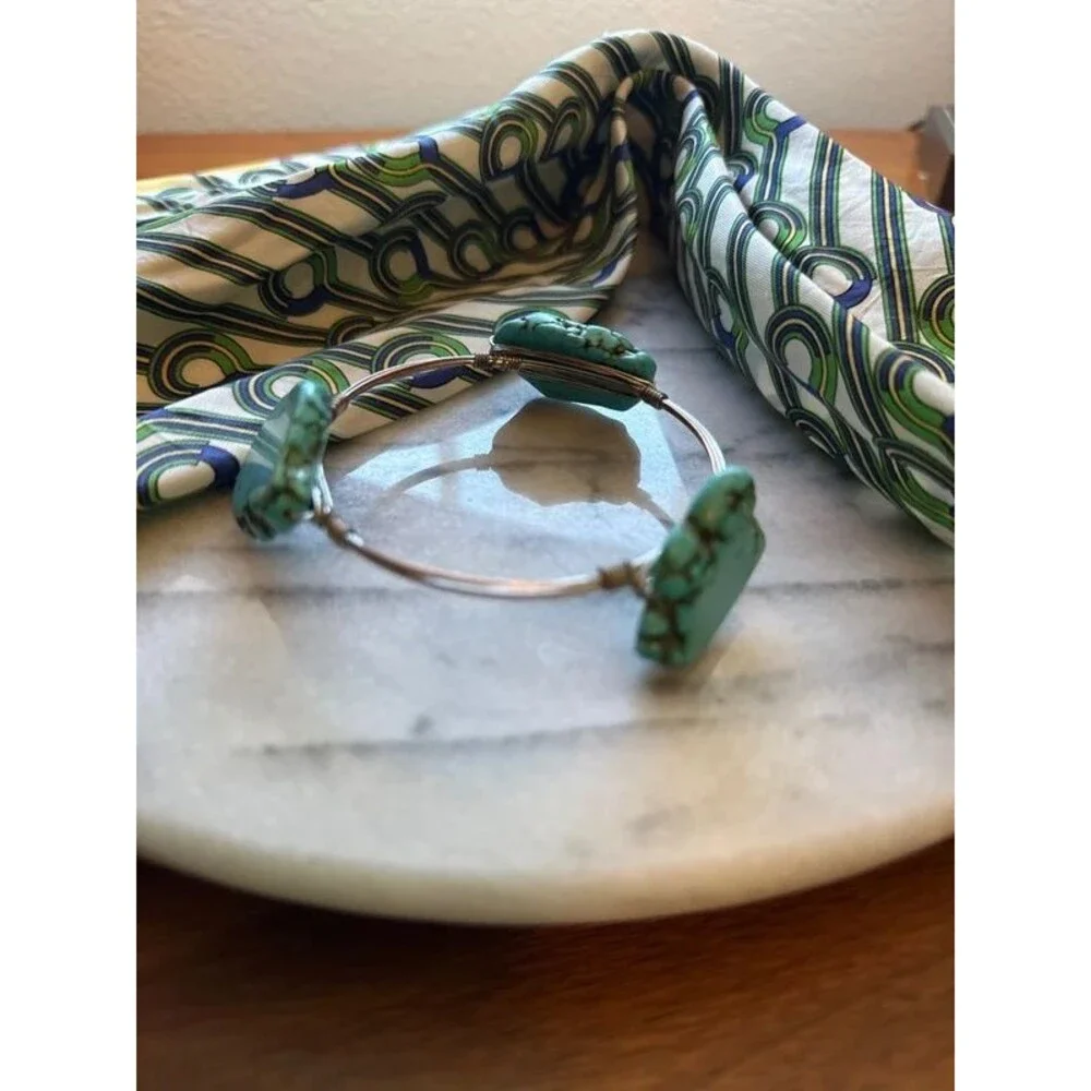 boho-style cuff bracelet